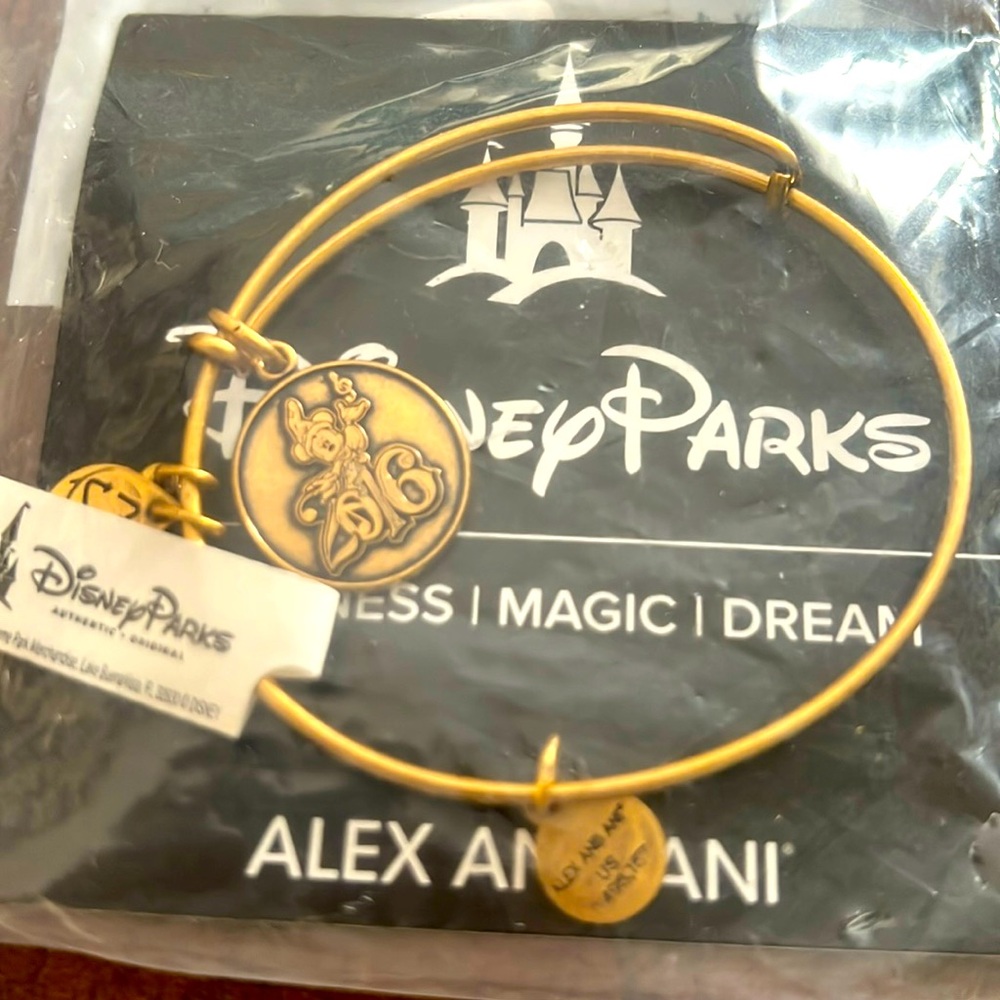 Alex and Ani Mickey Sorcerer Bracelet new in package